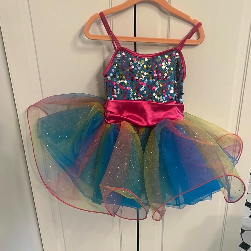 Girls dance leotard.
